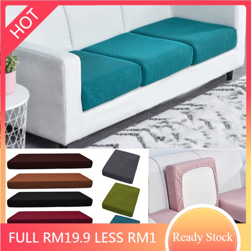 [Ready Stock] 12 Colors Protector Sofa Cushion Cover Corner Sofa Seat