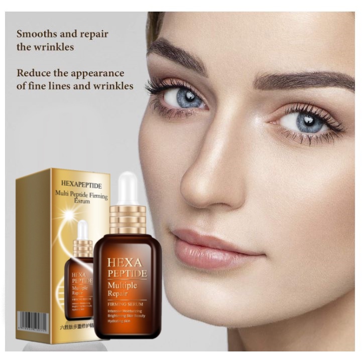 Face Serum Hexa Peptide Niacinamide Serum Muka Glowing Untuk Acne Dark