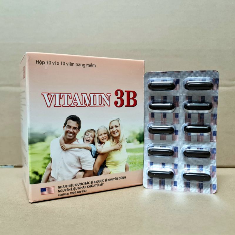Vitamin 3B Helps Replenish And Prevent Deficiency Vitamins B1, B6, B12