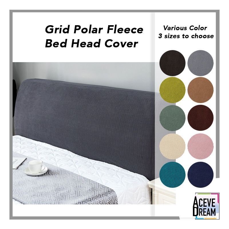 Sarung Kepala Katil Elastic Bed Head Cover Headboard Frame Dust Wrap
