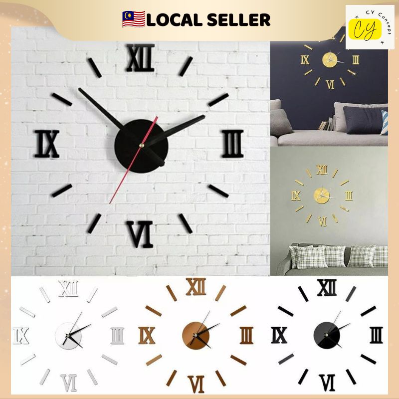 Creative DIY Acrylic Wall Clock DIY Wall Clock Modern Design Wall