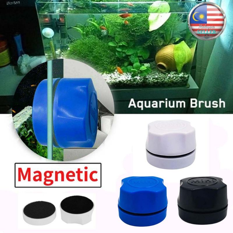 🇲🇾 Aquarium Brush Glass Floating Algae Scraper Glass Cleaner