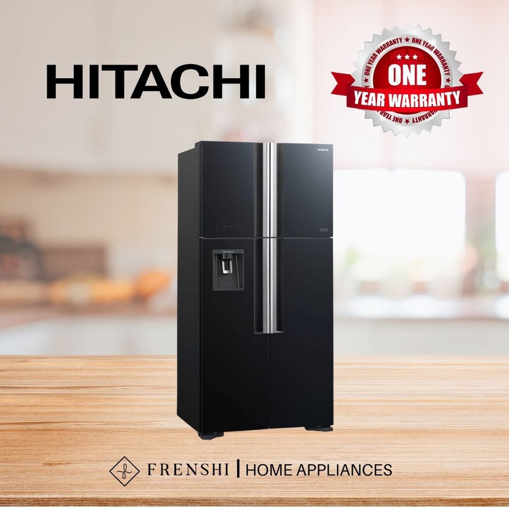 Hitachi Big French 4 Door 540L Refrigerator RW720P7M [ Frenshi