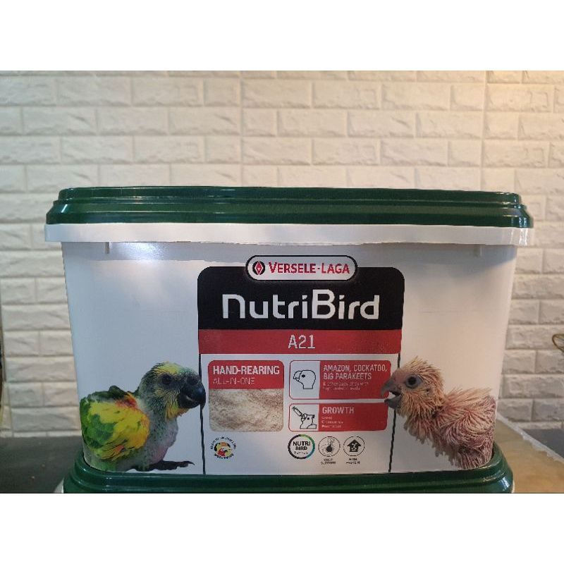 Baby Bird Feeder NutriBird A21 3kg Bucket (New Lot Expires 05/03/2025
