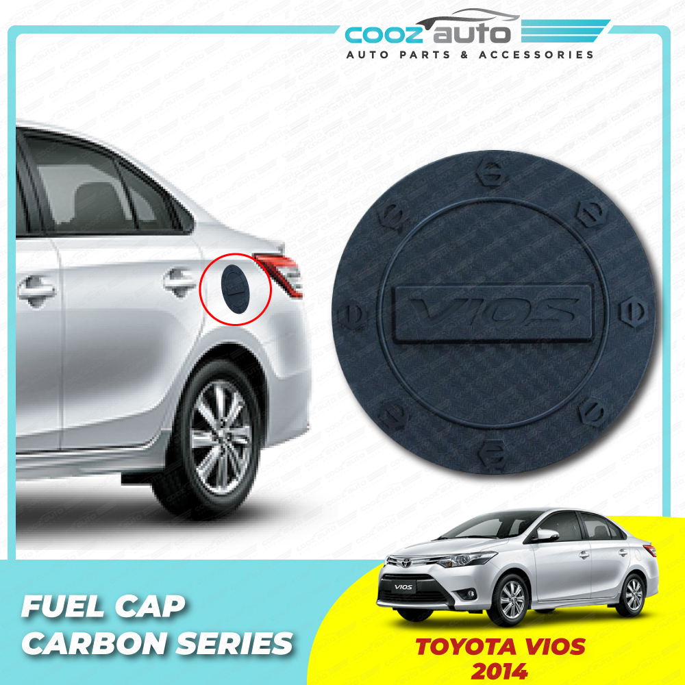 Toyota Vios 2013 2018 Carbon Fuel Tank Cover Fuel Cap Shopee Malaysia