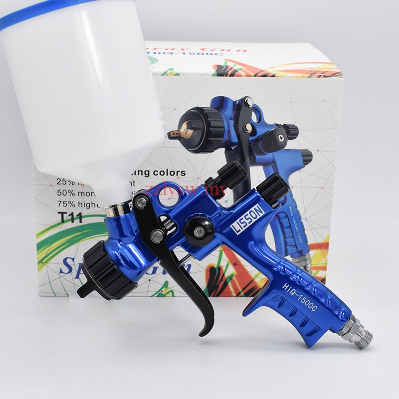 Spray Gun Lisson 1500C LVLP 1.3mm Professional Paint Spray Gun 600cc