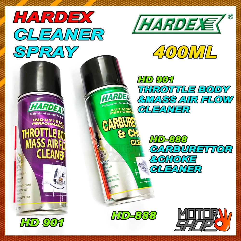 HARDEX THROTTLE BODY & MASS AIR FLOW CLEANER (HD901) / HARDEX