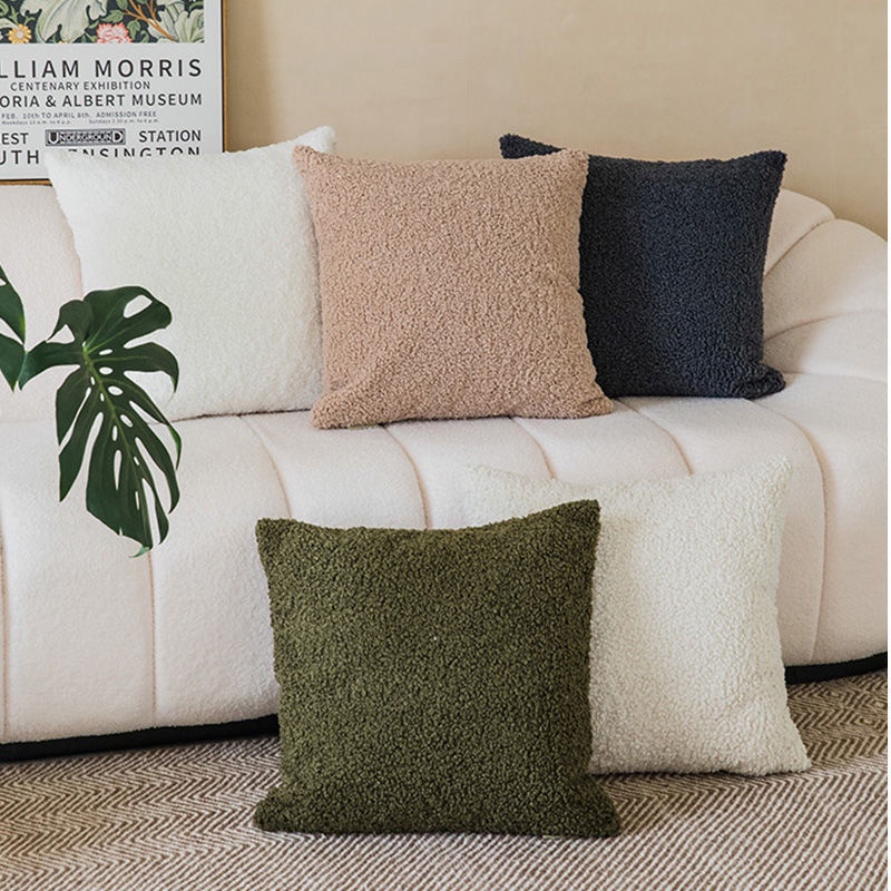 30x50 45x45 50x50 60x60 CM Cushion Cover Colorful Crushed Velvet Soft