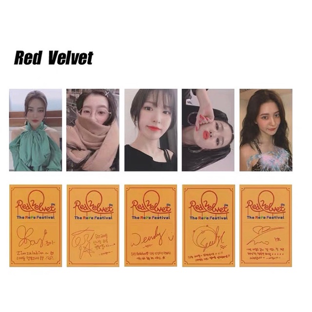 Red Velvet “Zimzalabim” Duplicate Photocards Shopee Malaysia