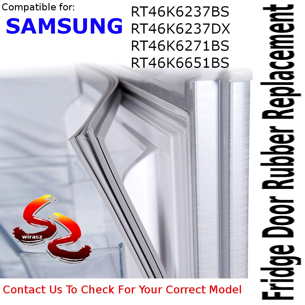 Samsung Refrigerator Fridge Door Seal Gasket Rubber Replacement part RT46K6237BS RT46K6237DX