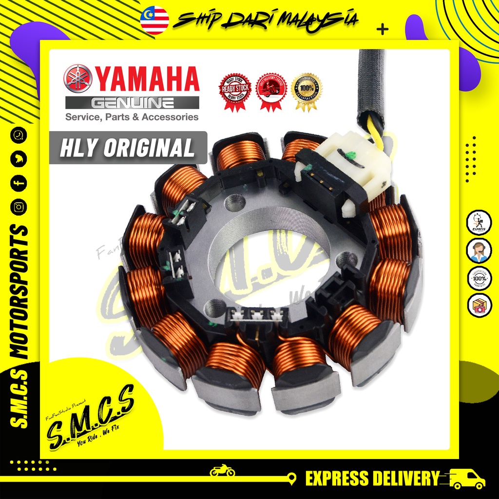 YAMAHA FUEL COIL LC135 V1 V2 V3 V4 V5 V6 V7 Starter Stator Assy