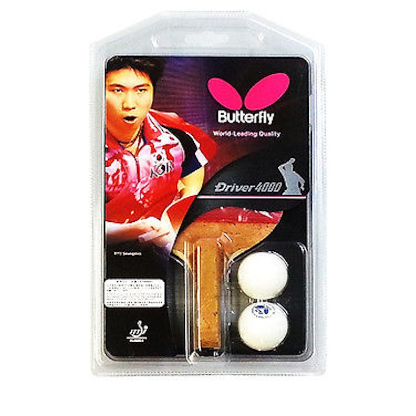 Butterfly Driver 4000 Penhold Preassembled Table Tennis Racket with