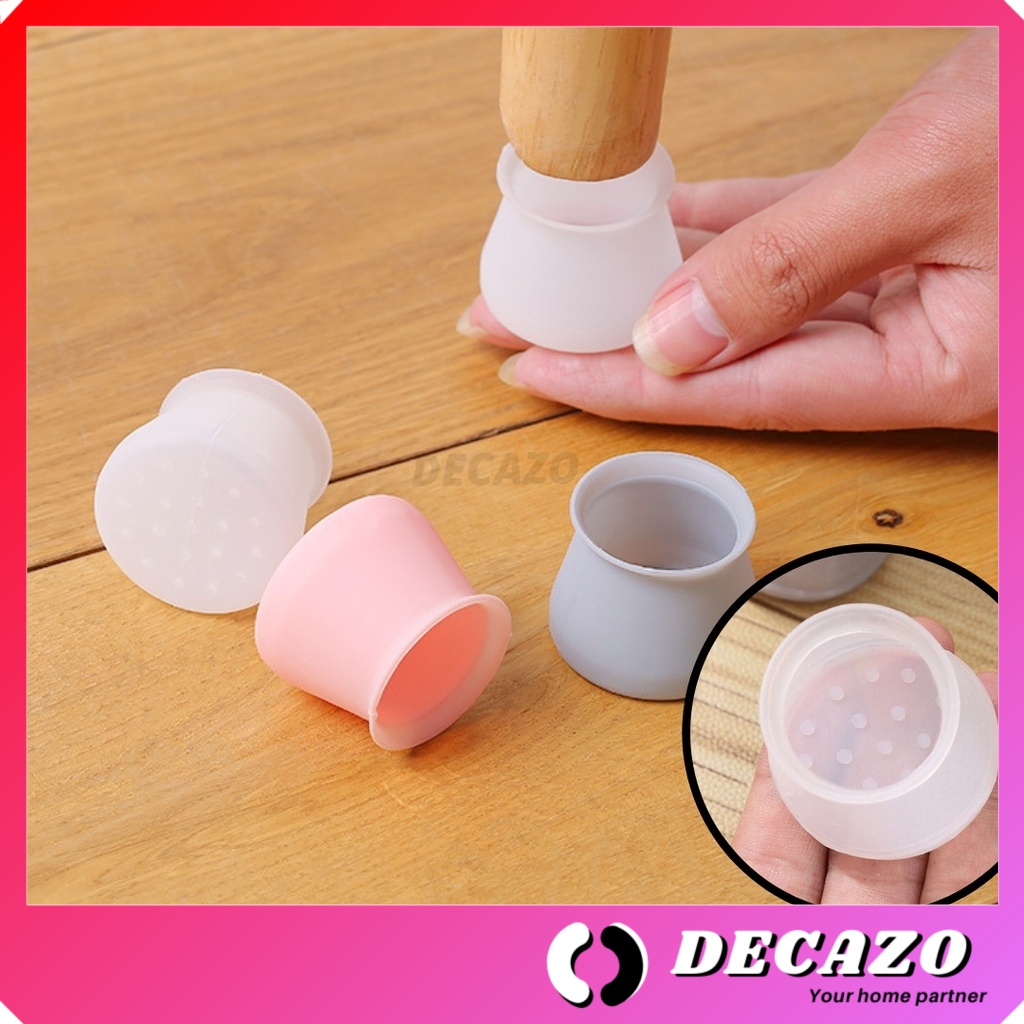 Silicone Chair Leg Cover Table Foot Pad Chair Leg Protector Anti Slip