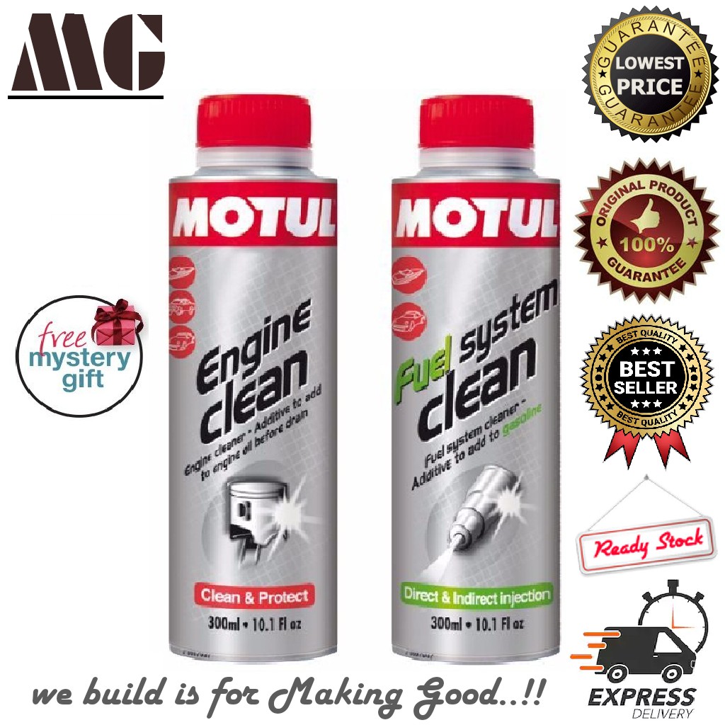 MOTUL FUEL SYSTEM CLEAN AND ENGINE CLEAN 300ML Shopee Malaysia