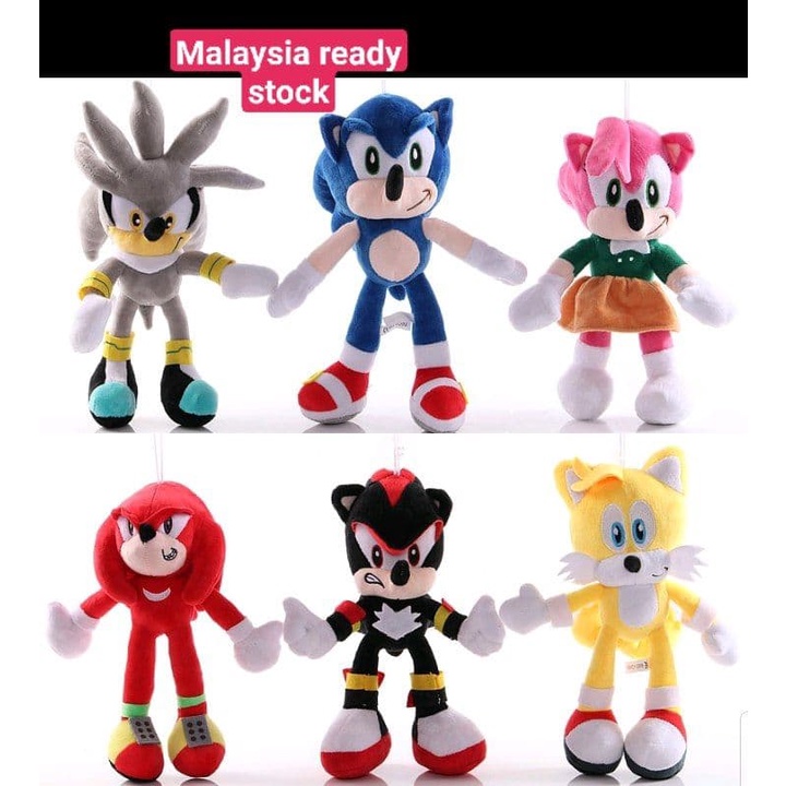 Sonic soft toys/Sonic the Hedgehog Plush Stuffed Doll Kid Toys Sonic