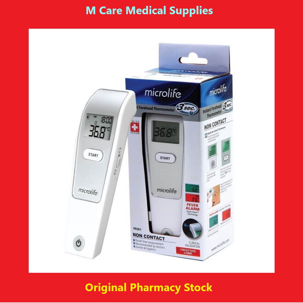 MICROLIFE Digital Infrared Thermometer Forehead Body Thermometer Check
