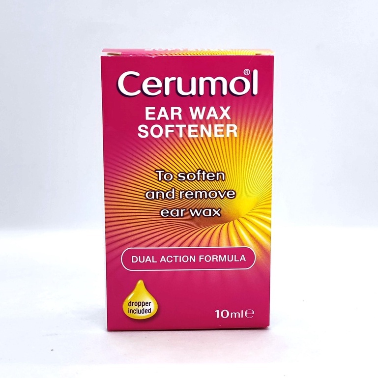 Cerumol Ear Wax Softener/ Soluwax Ear Drops 10ml (together with dropper) Shopee Malaysia
