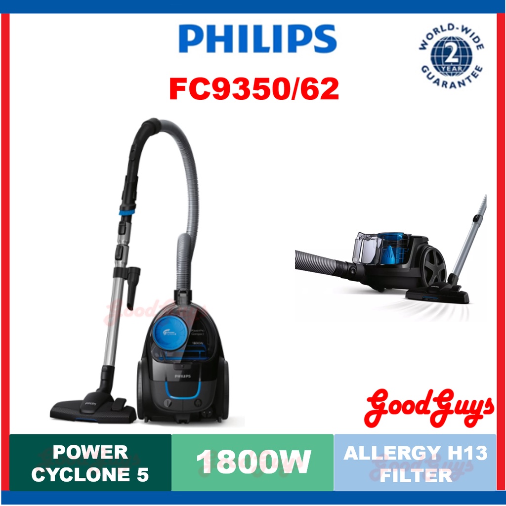 Philips FC9350 Bagless Vacuum Cleaner 1800W FC9350/62) / FC9352 Bagless
