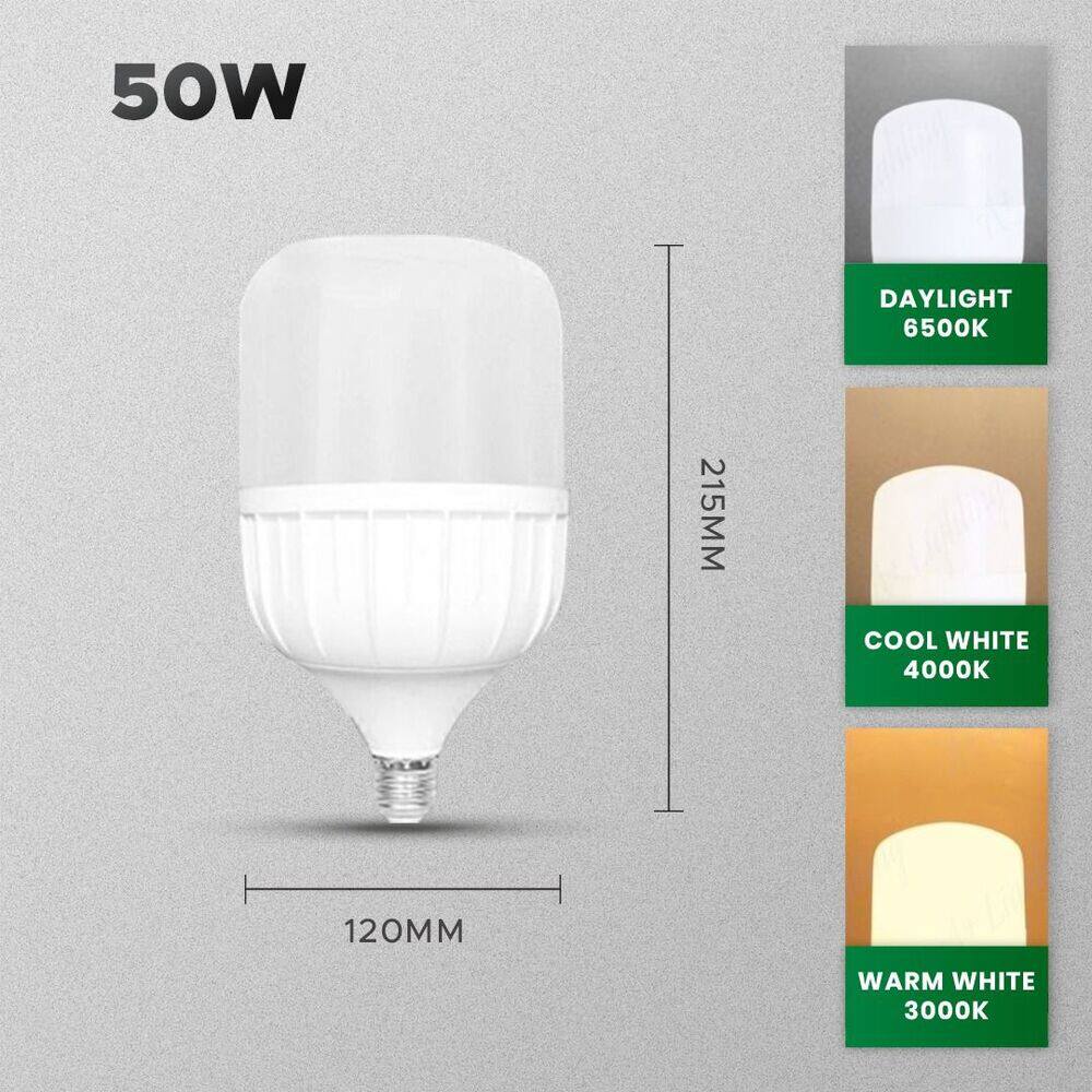 30W/50W/100W E27 HIGH WATTAGE LED BULB 240V EXTRA BRIGHT LED LAMP BULB