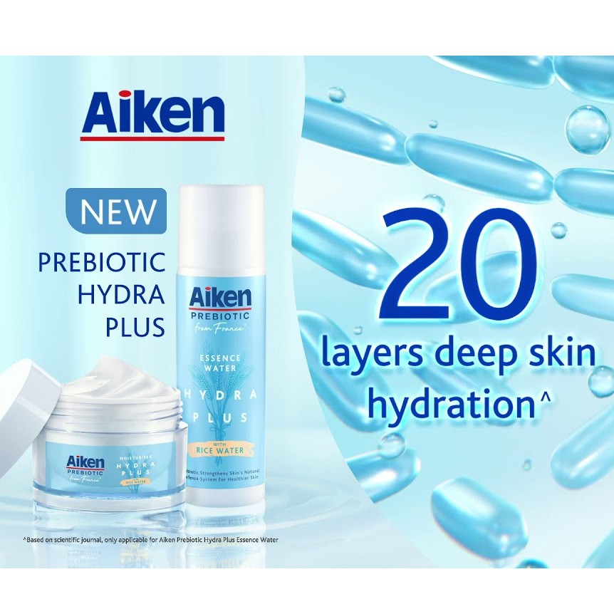 Aiken Hydra Plus Prebiotic Moisuriser with Rice Water From Korea (Full