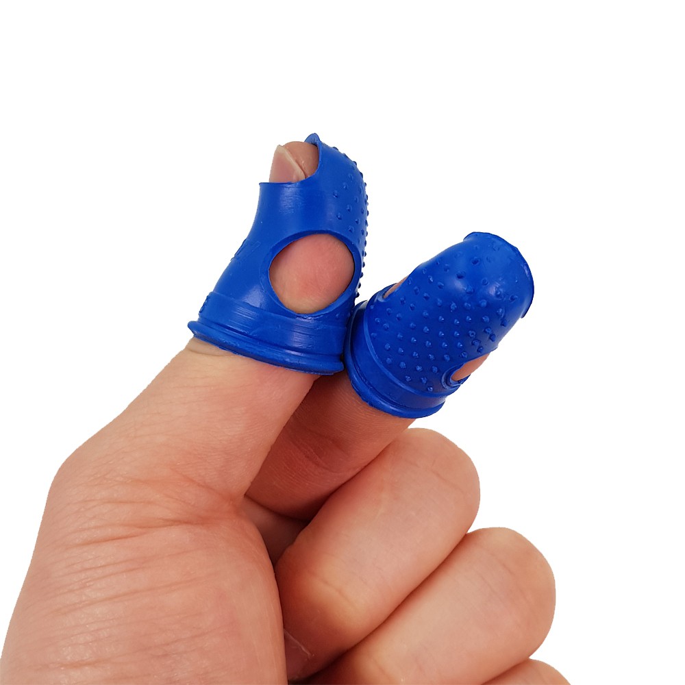 Rubber Fingers Tips Guard Anti Slip Rubbers pad Gel, Hand Finger