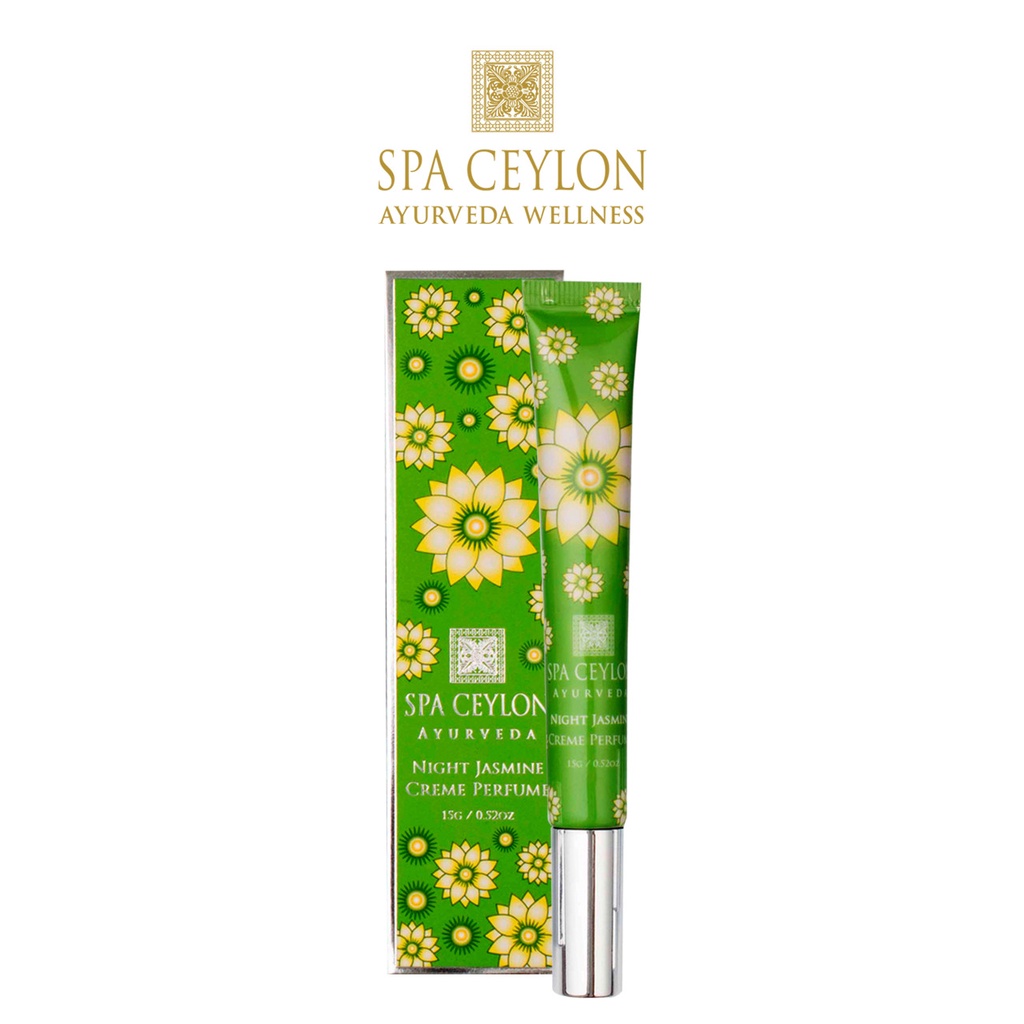 Spa Ceylon Ayurveda Night Jasmine Creme Perfume (15g) Shopee Malaysia