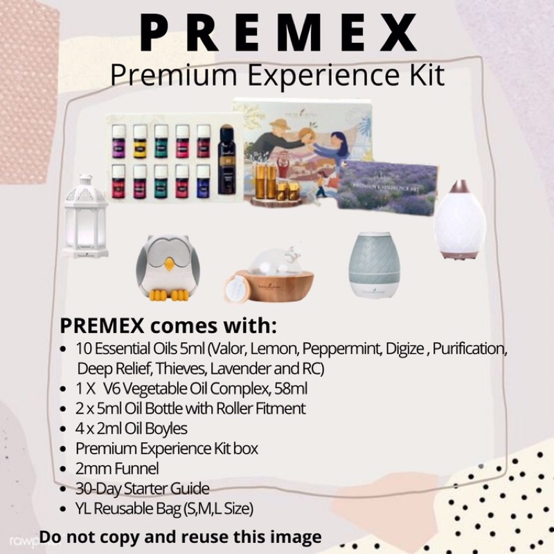 ORIGINAL SWEET AROMA YOUNG LIVING PREMIUM EXPERIENCE KITS (PREMEX