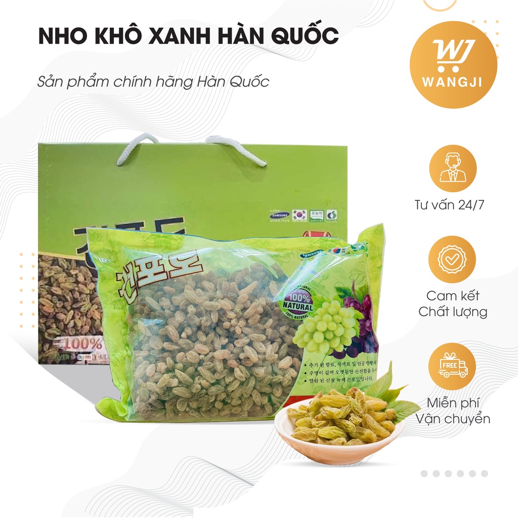 Raisins mix 3 Korean Grape Flavors Box 1kg Wangji Shopee Malaysia