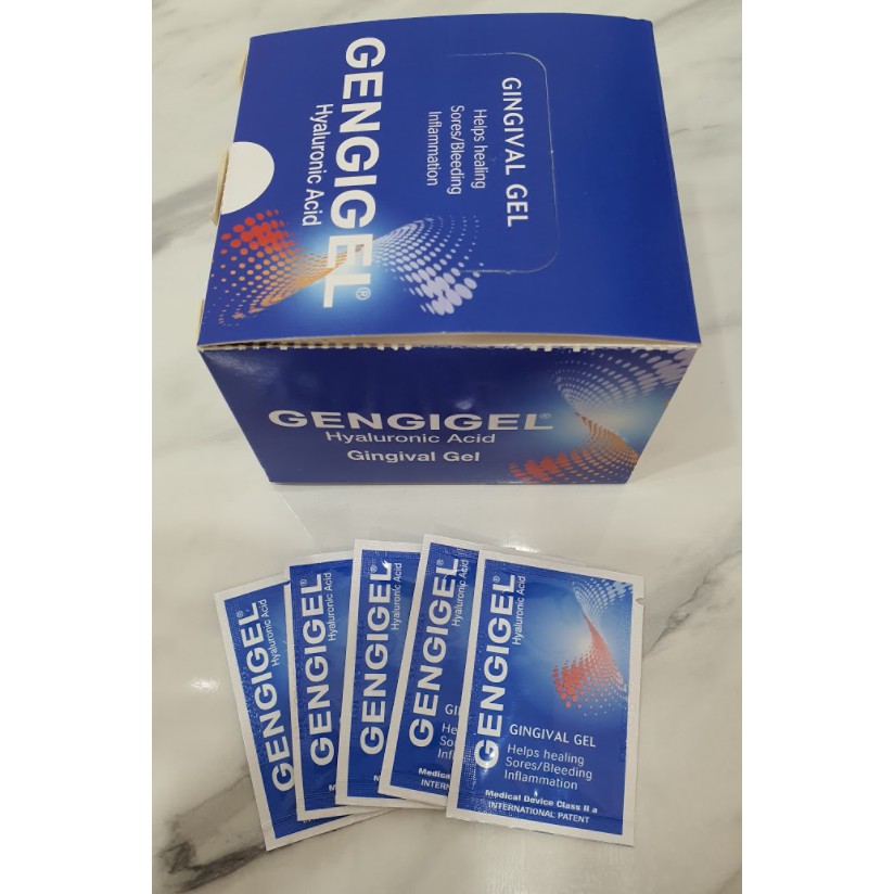 Gengigel Gel Hyaluronic Acid Gingival Gel 1ml [Exp 9/2023] For Mouth