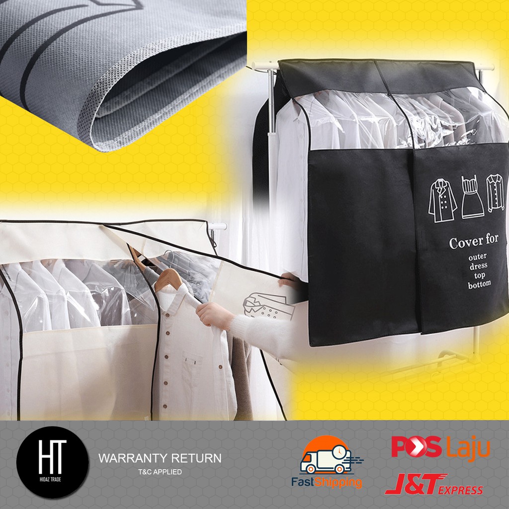 [FAST SHIPPING]Nonwoven coat dust cover clothing dust cover clothing