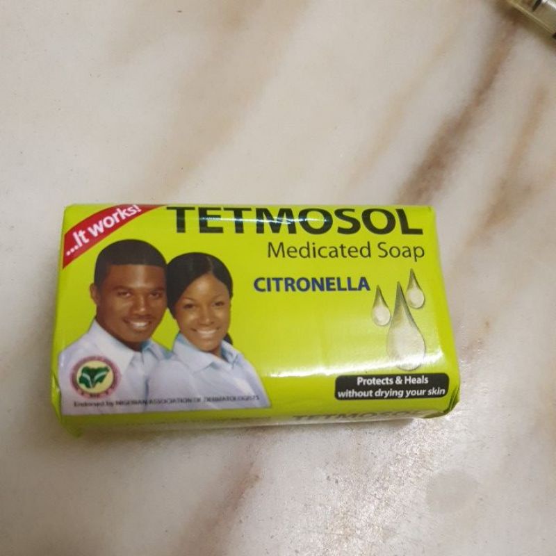 TETMOSOL Medicated Bathing Soap Citronella / Treatment For Itchy rashes