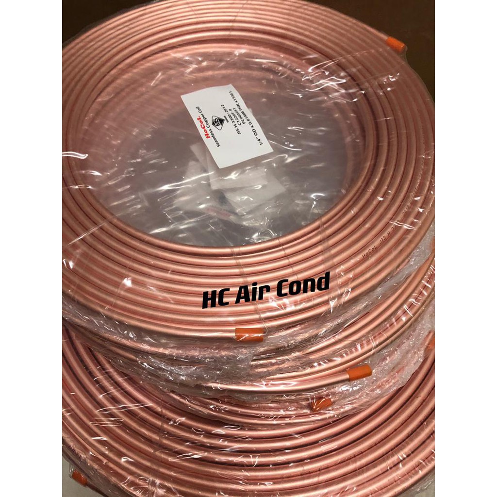**Loose CutFeet** Air Cond Copper Pipe 1/4 , 3/8 , 1/2, 5/8 Inch X 0