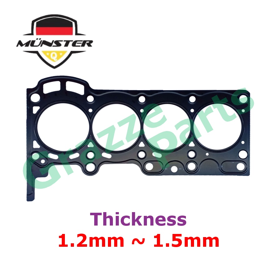 Münster Cylinder Head Gasket 1111597401 for Perodua Myvi 1.3 Kembara DVVT Toyota Avanza 1.3 K3