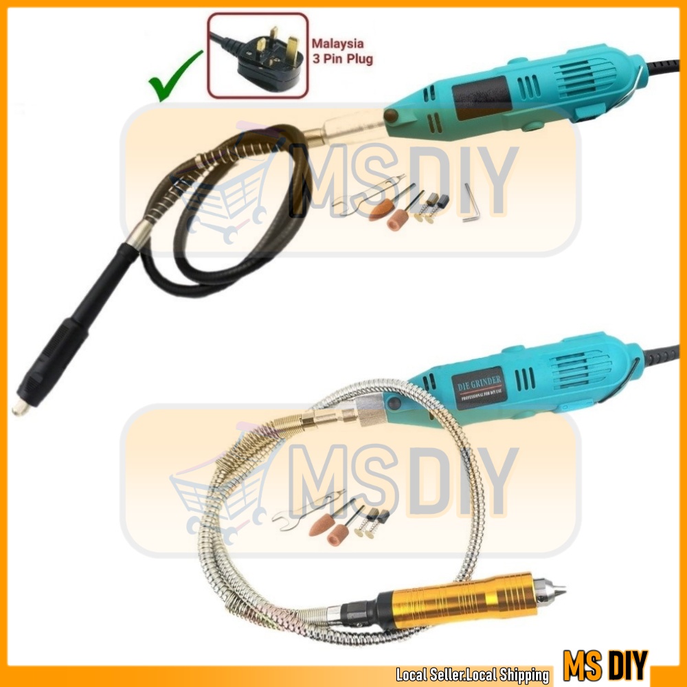 3mm/6mm Mini Electric Drill Grinder Die Grinder Rotary Tool With