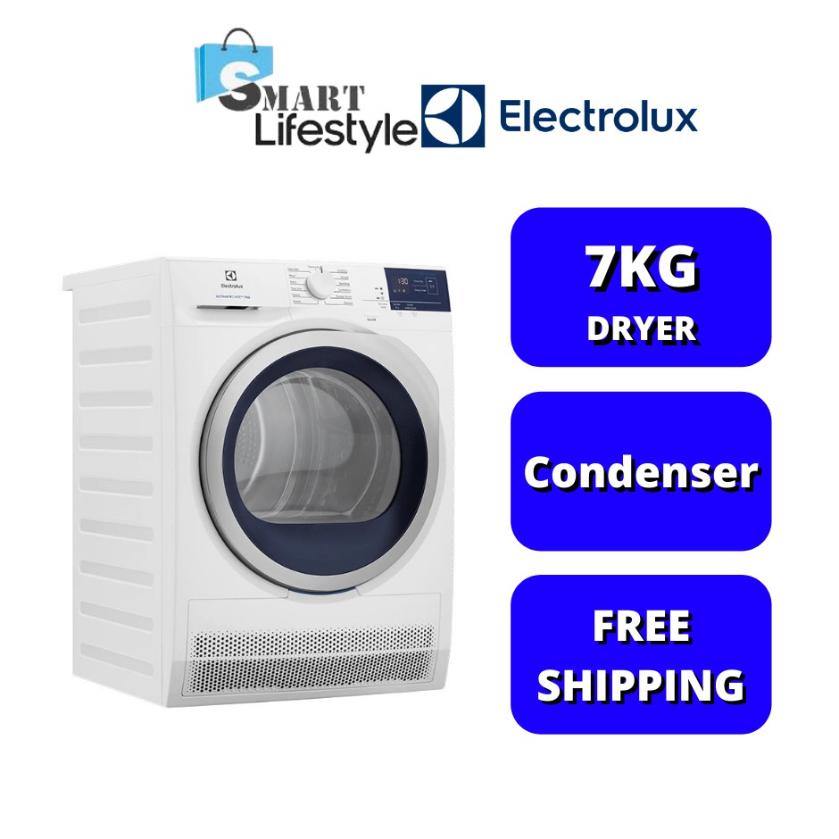 Electrolux Ultimatecare 700 Condenser Dryers (7kg) EDC704GEWA Shopee