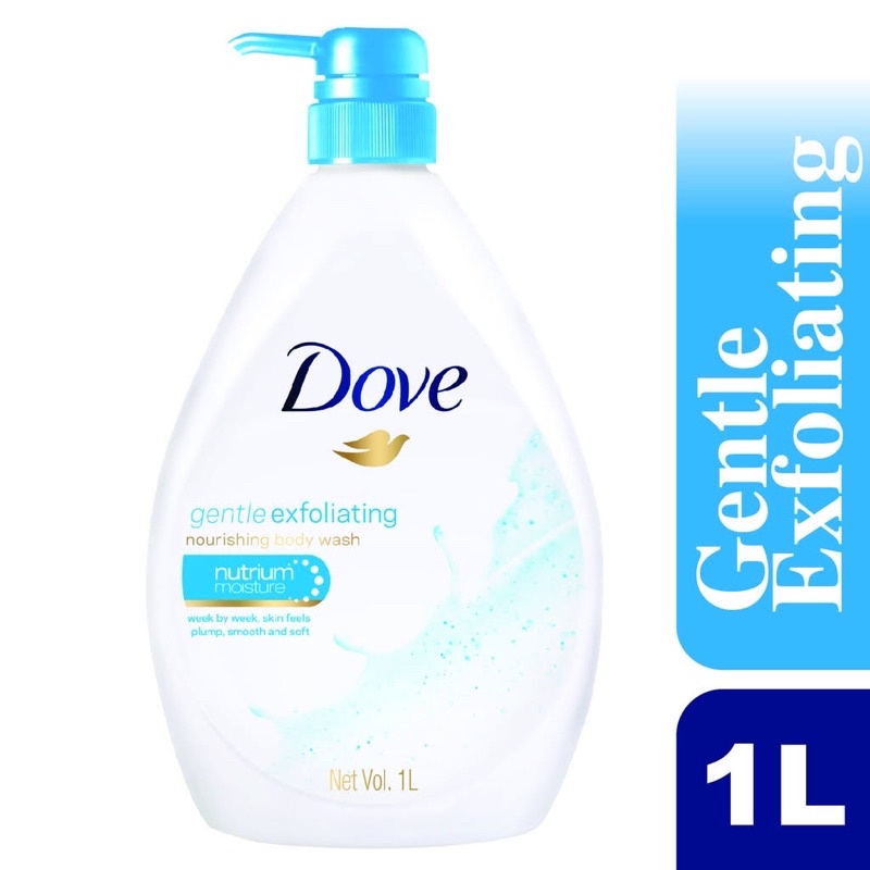 DOVE Shower Gentle Exfoliating 1L Shopee Malaysia