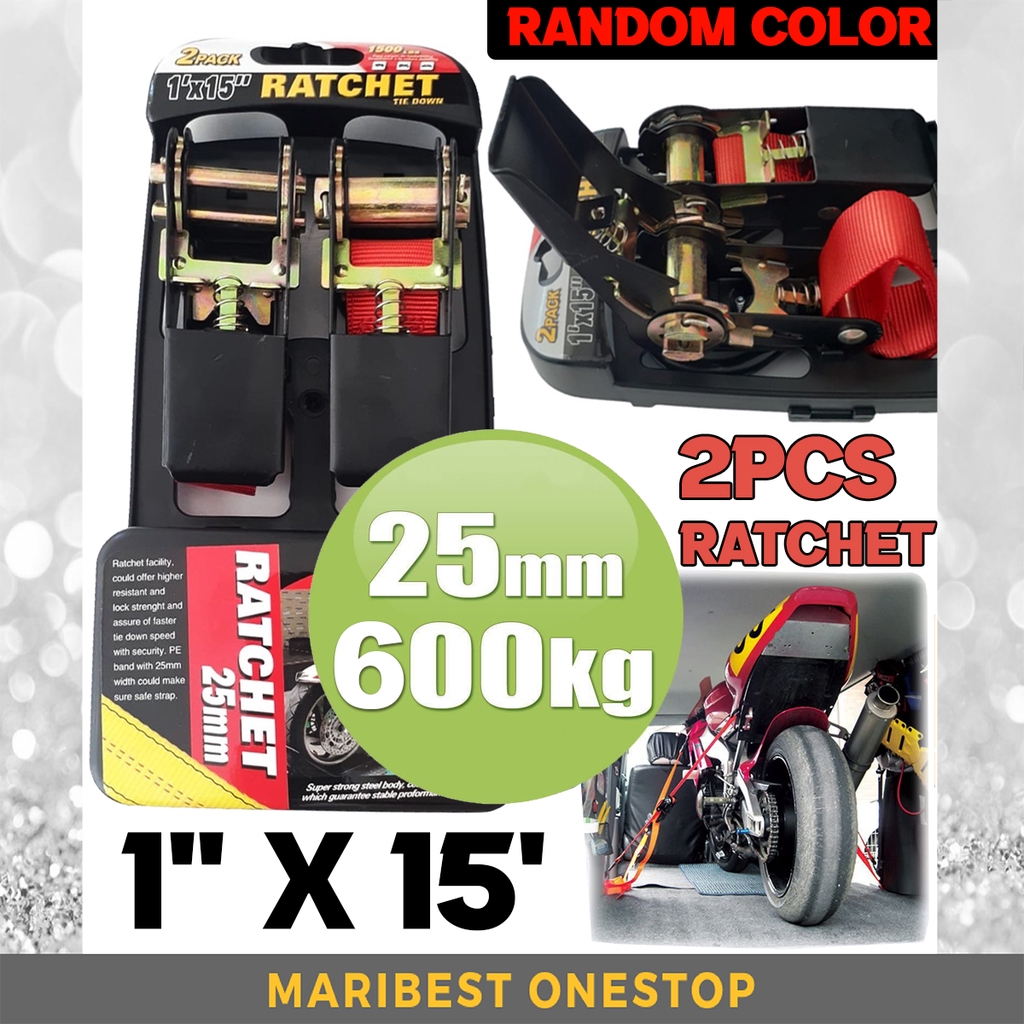 Gripwell 2pc Endless Ratchet Tie Dw Lc, 53 OFF