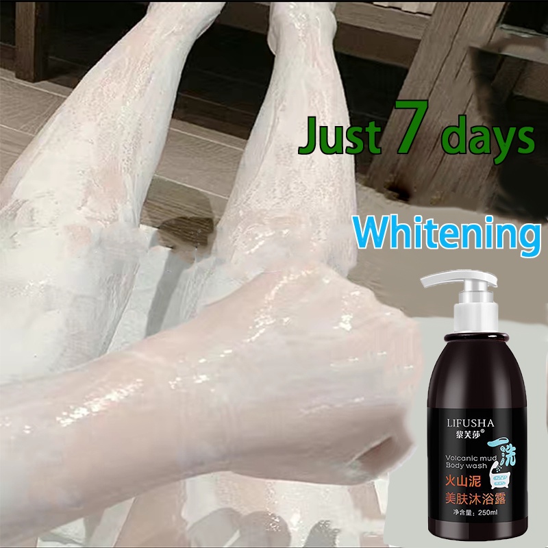Whitening Body Wash Volcanic Mud Body Wash Whitening Artifact Fast