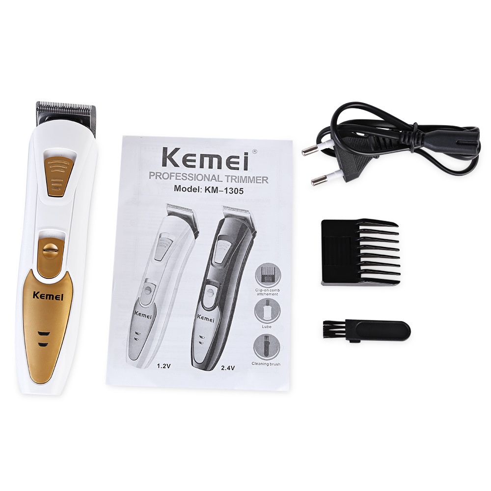 NewModel Kemei KM1305 Rechargeable corded and Cordless Trimmer Hair