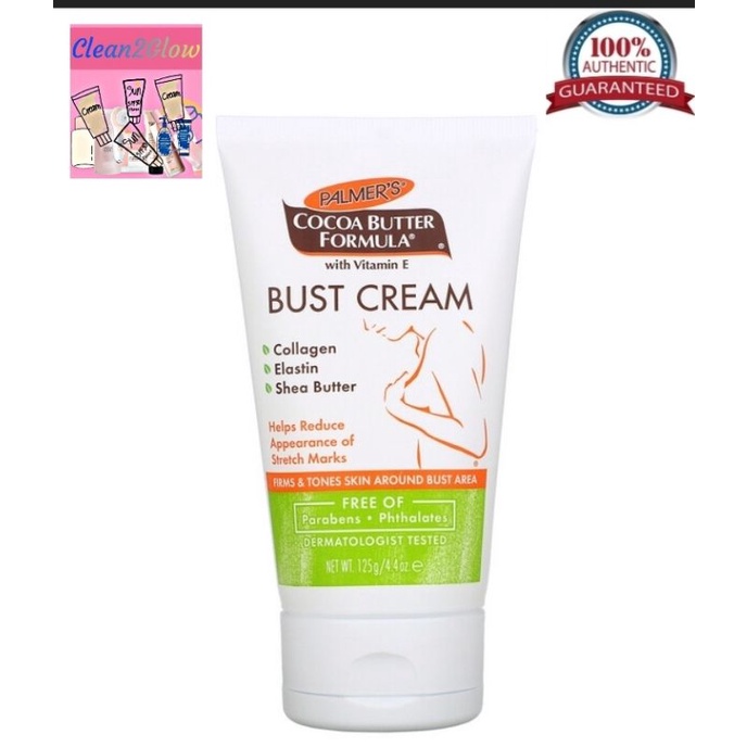 Cocoa Butter Formula with Vitamin E, Bust Cream, (125 g) Shopee Malaysia