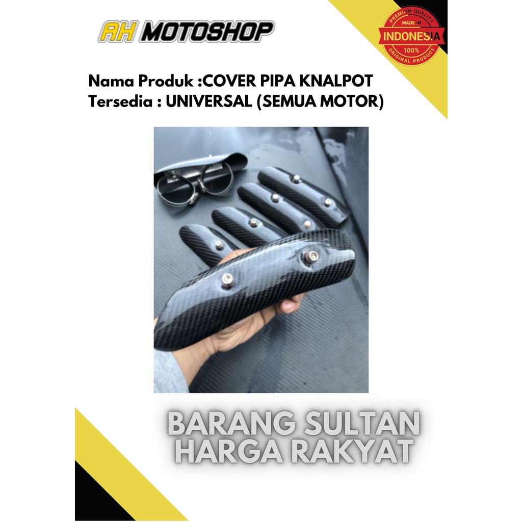 Exhaust PIPE COVER Carbon PIPE COVER Shopee Malaysia