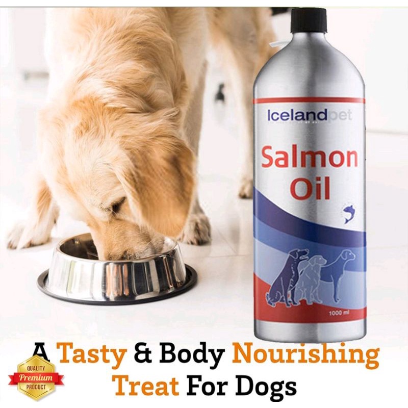 Exp2024 Sept / 500ml Icelandpet Salmon Oil / 250ml Iceland Pet Dog