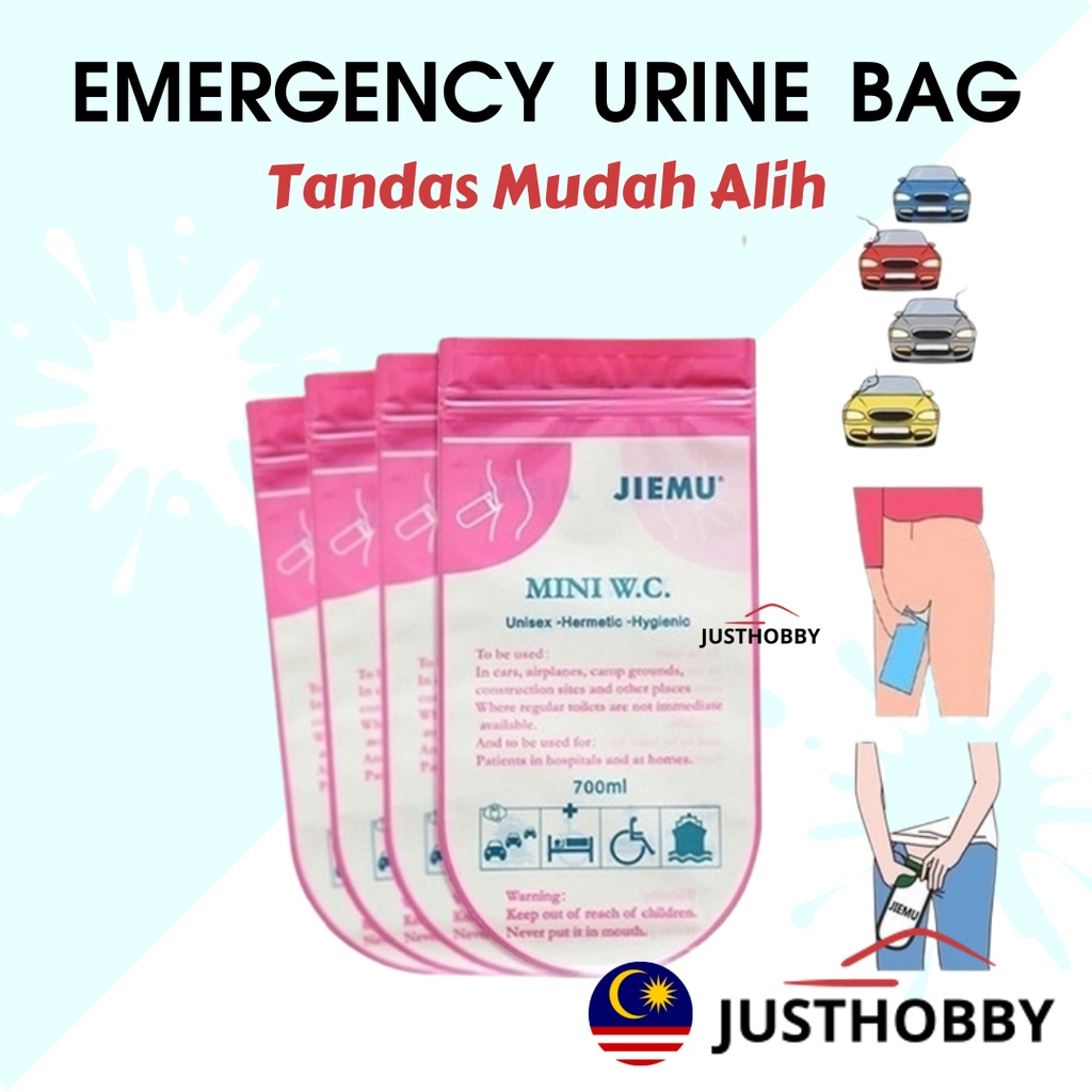 700ml Emergency Portable Car Urine Bag Vomit Bags Mini Mobile Toilets