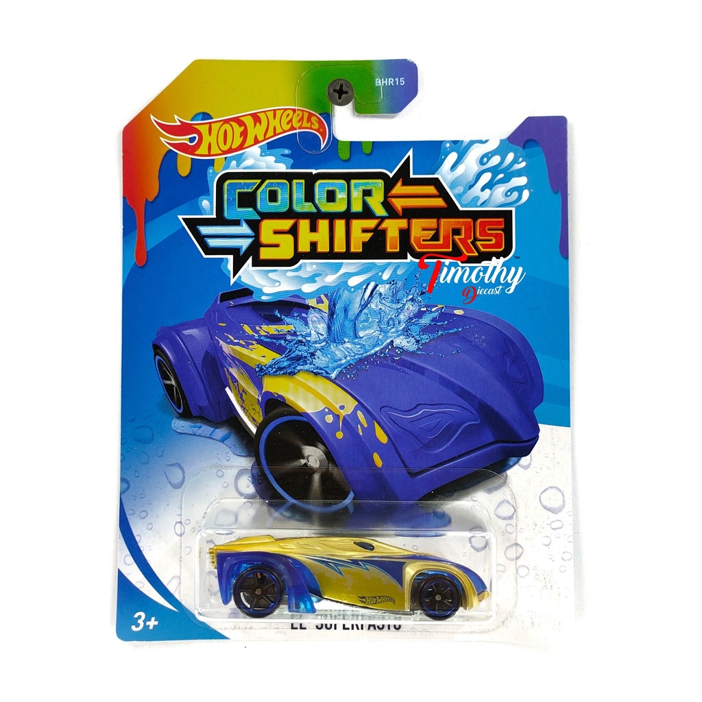 Hot Wheels Color Shifters El Superfasto Diecast Car Color Changing