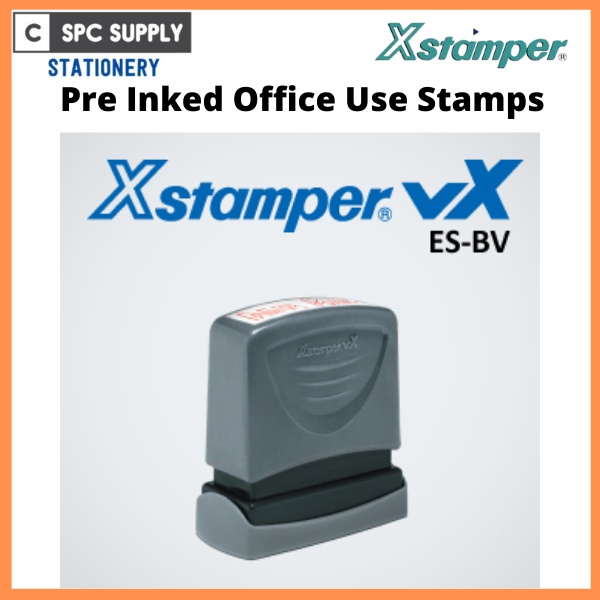 ARTLINE XSTAMPER VX PreInked Office Use Stamps (Red Ink) Shopee