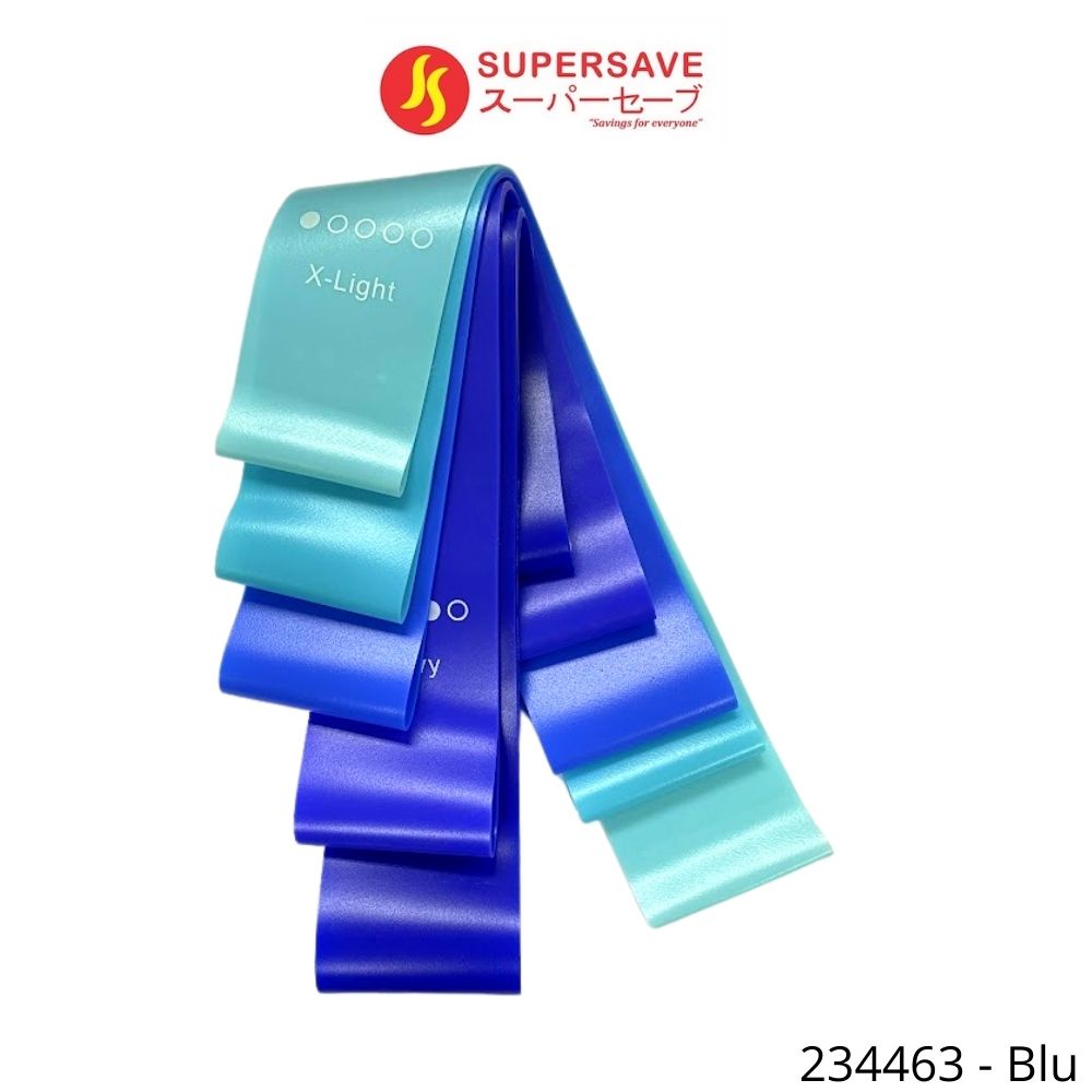 SUPERSAVE Resistance Band Elastic Rubber Band Yoga Elastic Band For Body Slimming Lose Weight