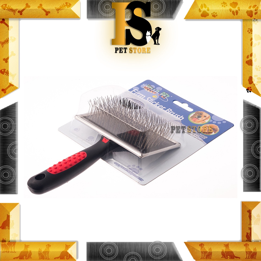 Hello Pet Firm Slicker Brush Grooming Tool for Cats & Dog Shopee Malaysia