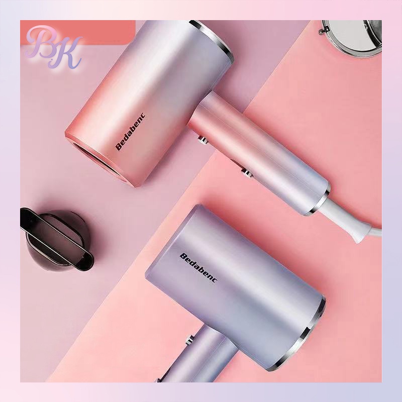 Hair Dryer Salon Hot Cold Wind Blue Light Collagen Ionic Blower Dry