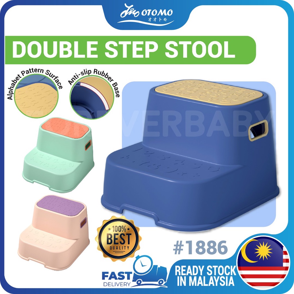 [READY STOCK]stool baby step stool kids baby stool 2 step stool