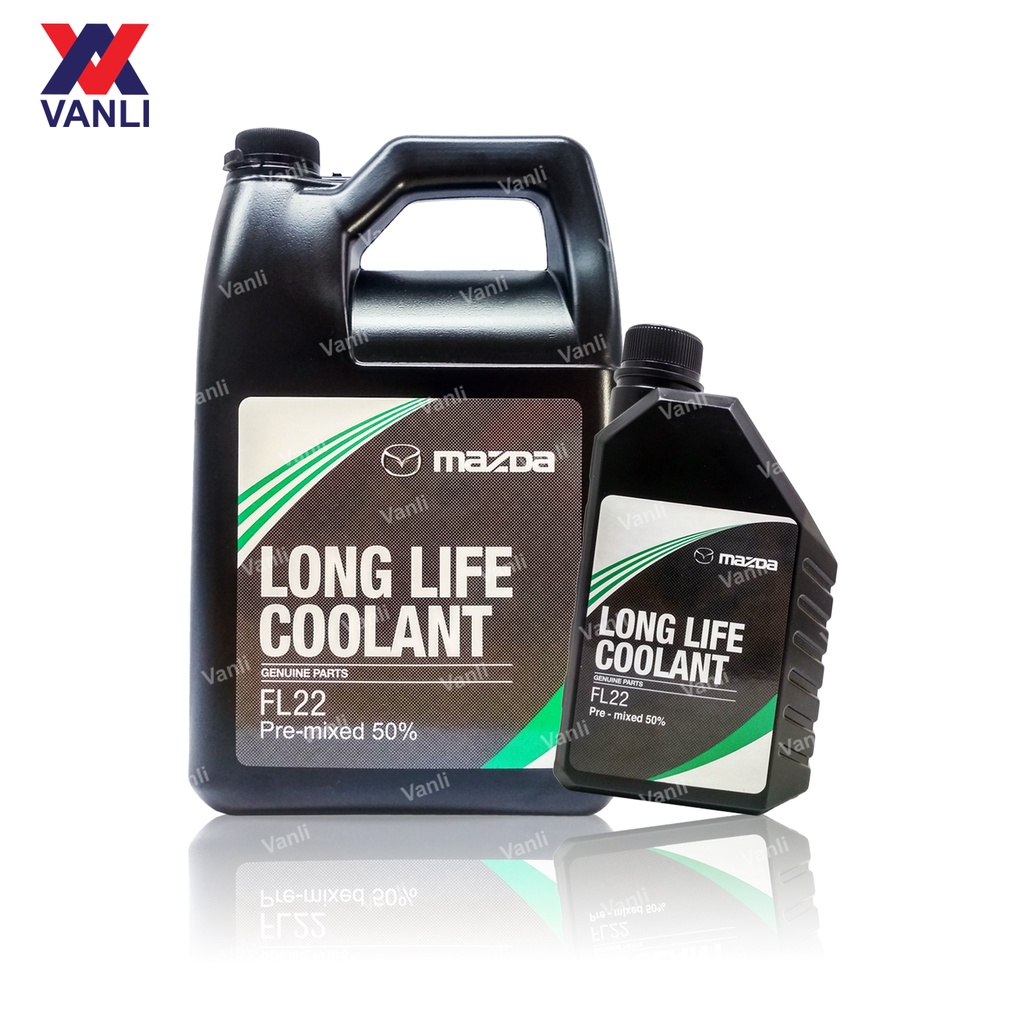 Mazda Genuine Long Life Coolant FL22 PreMixed 50 Green Color ( 1L
